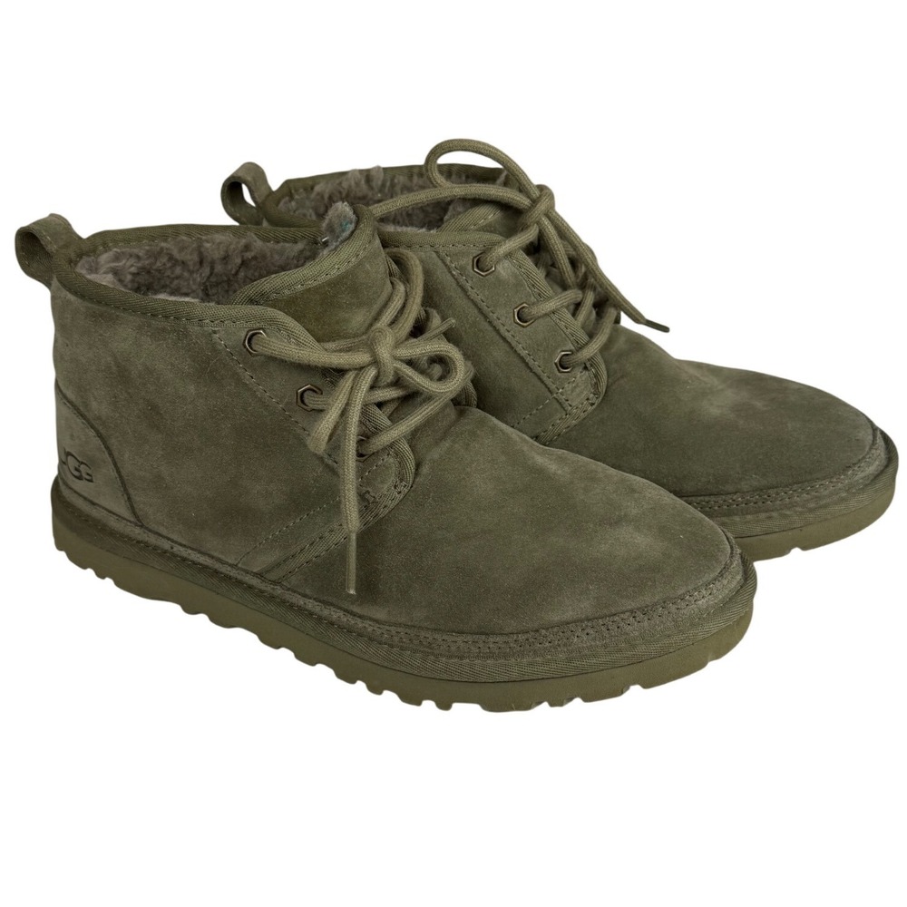 UGG Women's Neumel Boots, Lace Up Ankle Boots, Burnt Olive, Size 9